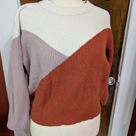 Colorblock Fall Sweater - Picture 1 of 3